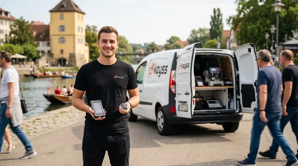 Autoschlüssel nachmachen Tübingen vor Ort – Ersatzschlüssel inkl Programmierung durch mobilen Service