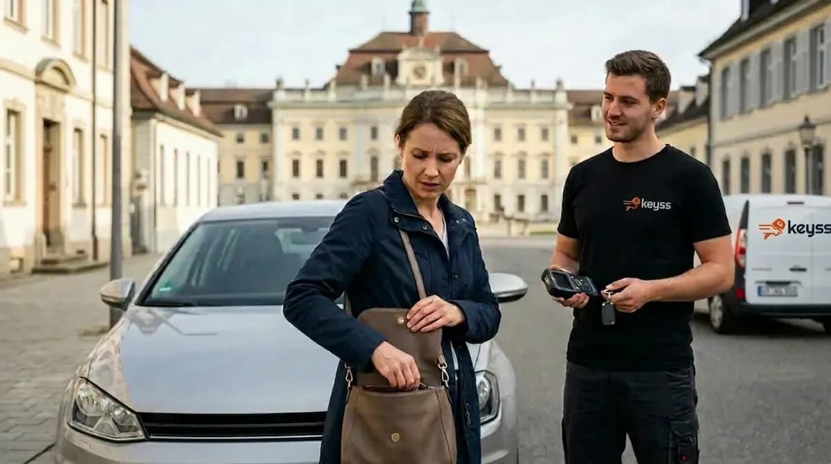 Alle Autoschlüssel verloren in Ludwigsburg