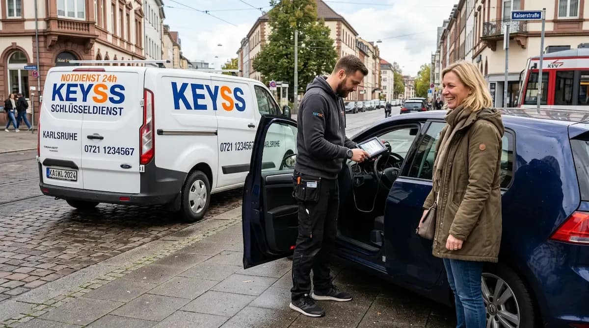Alle Autoschlüssel verloren in Karlsruhe?