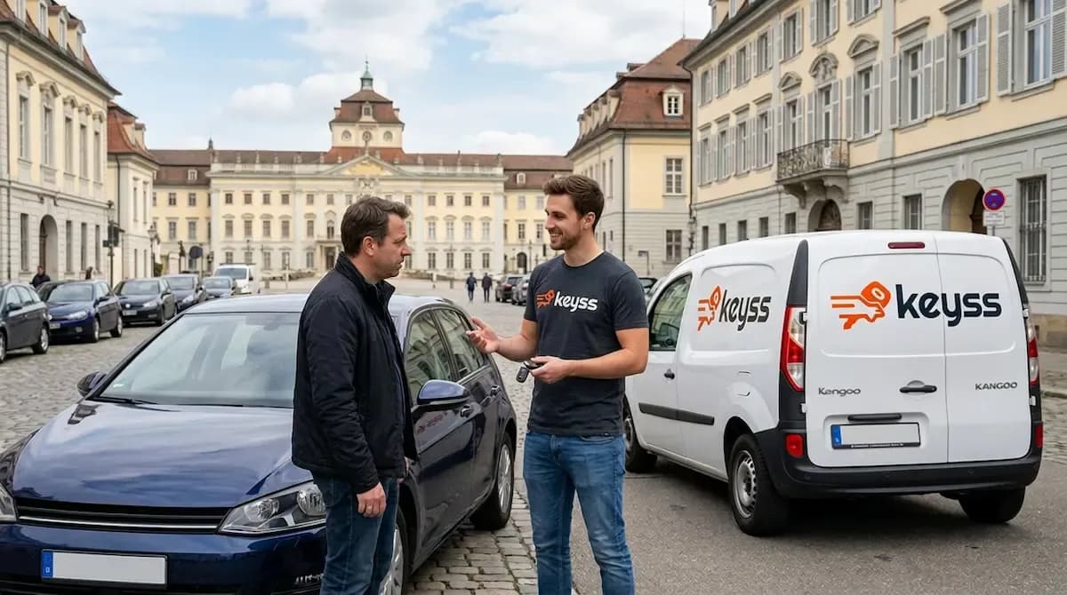Ihr Autoschlüssel-Service im Raum Ludwigsburg